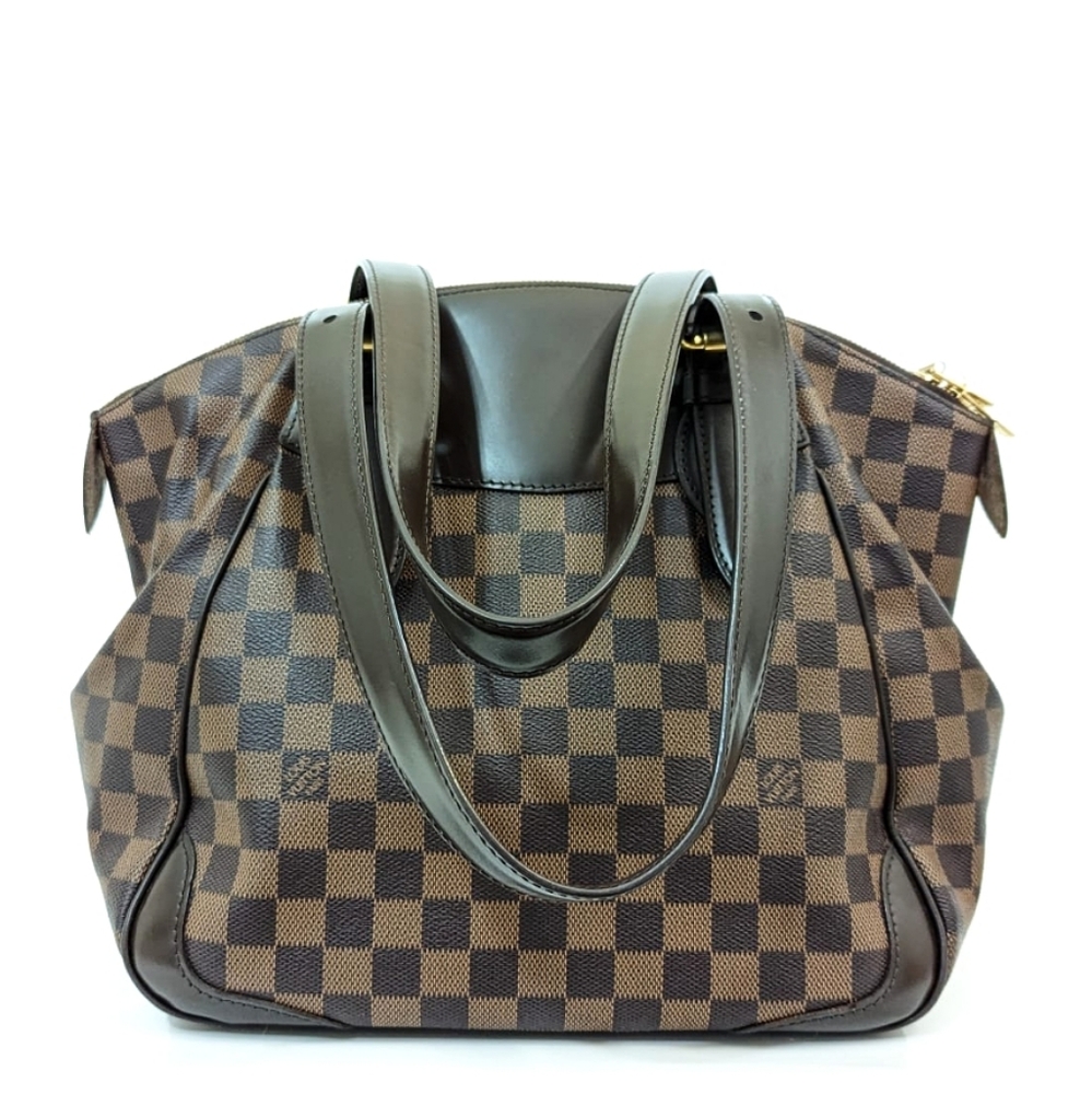 ✨️💎Authentic Louis Vuitton Verona mm Damier Ebene zipp at the top bag - Picture 15 of 16